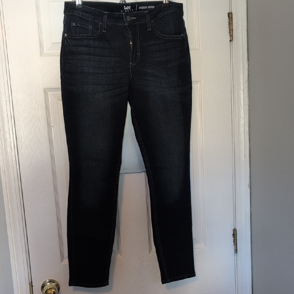 Lee Women's Dark Denim Skinny Jeans